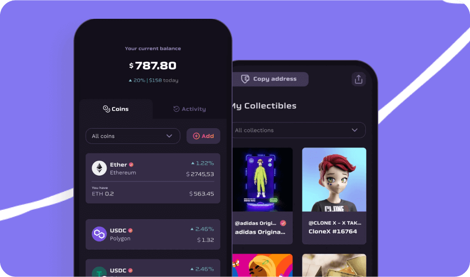 Portfolio top section